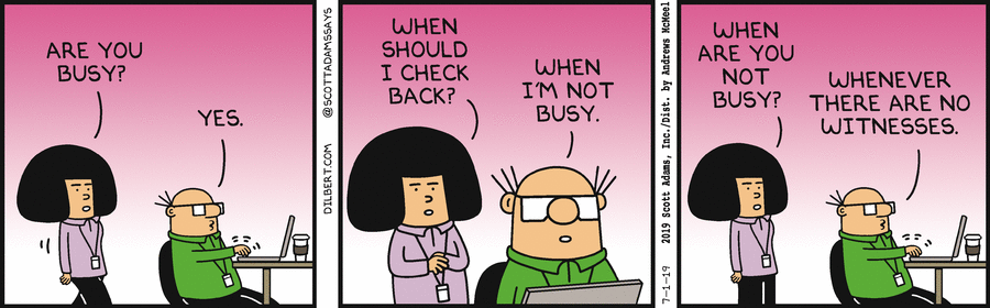 Dilbert Cartoon